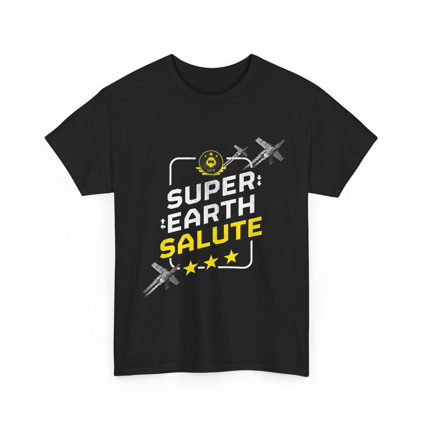 Official Super Earth Salute Standard Issue Tee – Unisex Heavy Cotton