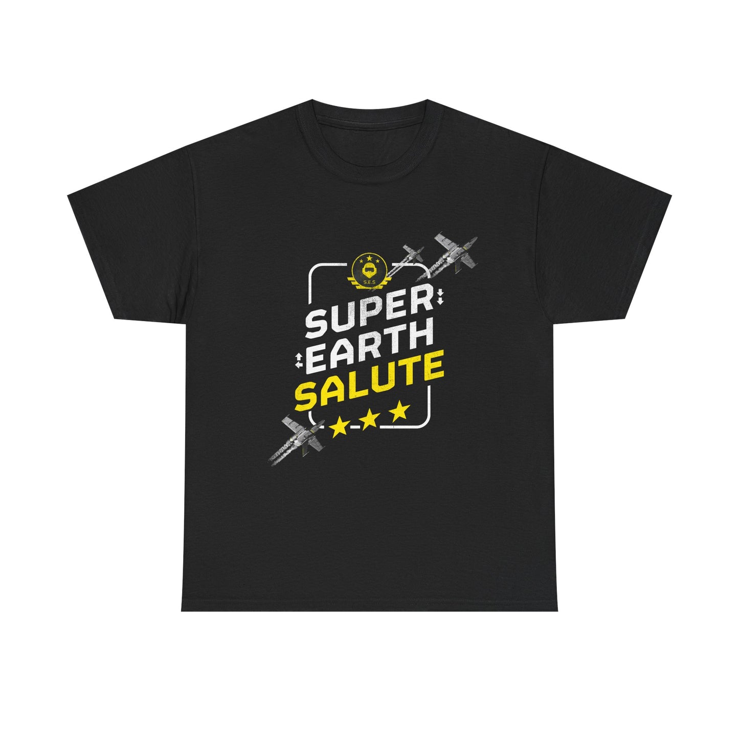 Official Super Earth Salute Standard Issue Tee – Unisex Heavy Cotton