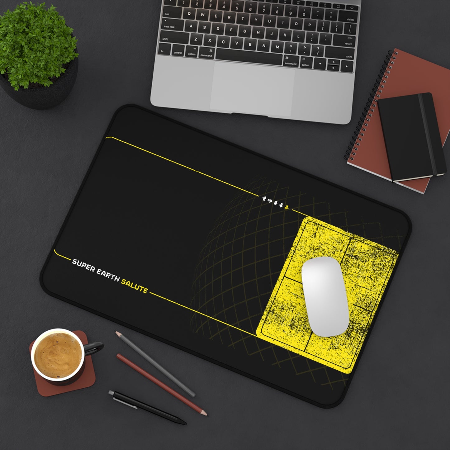Vanguard of Super Earth Salute Desk Mat
