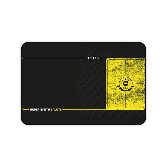 Vanguard of Super Earth Salute Desk Mat
