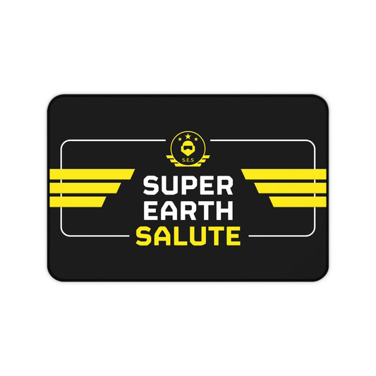 Super Earth Salute Desk Mat
