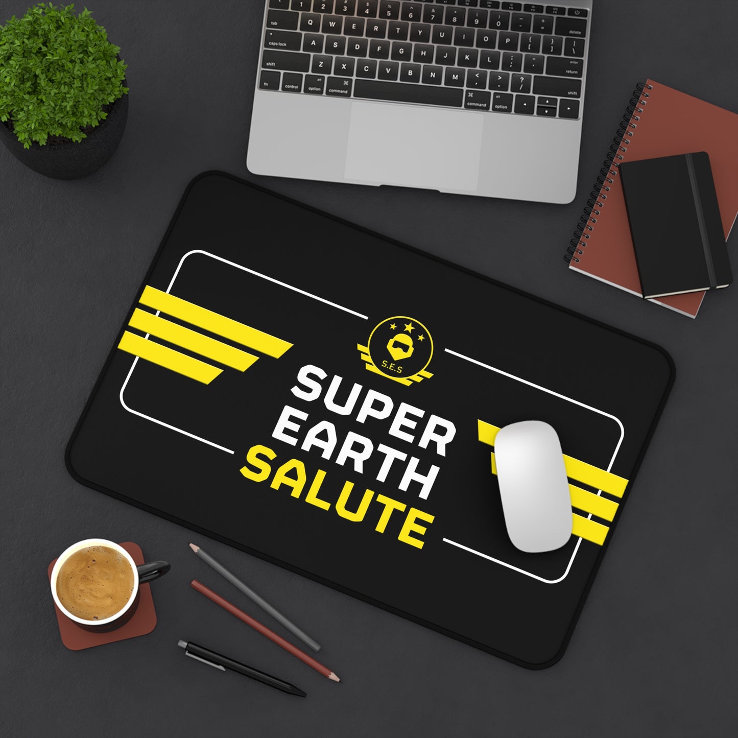 Super Earth Salute Desk Mat